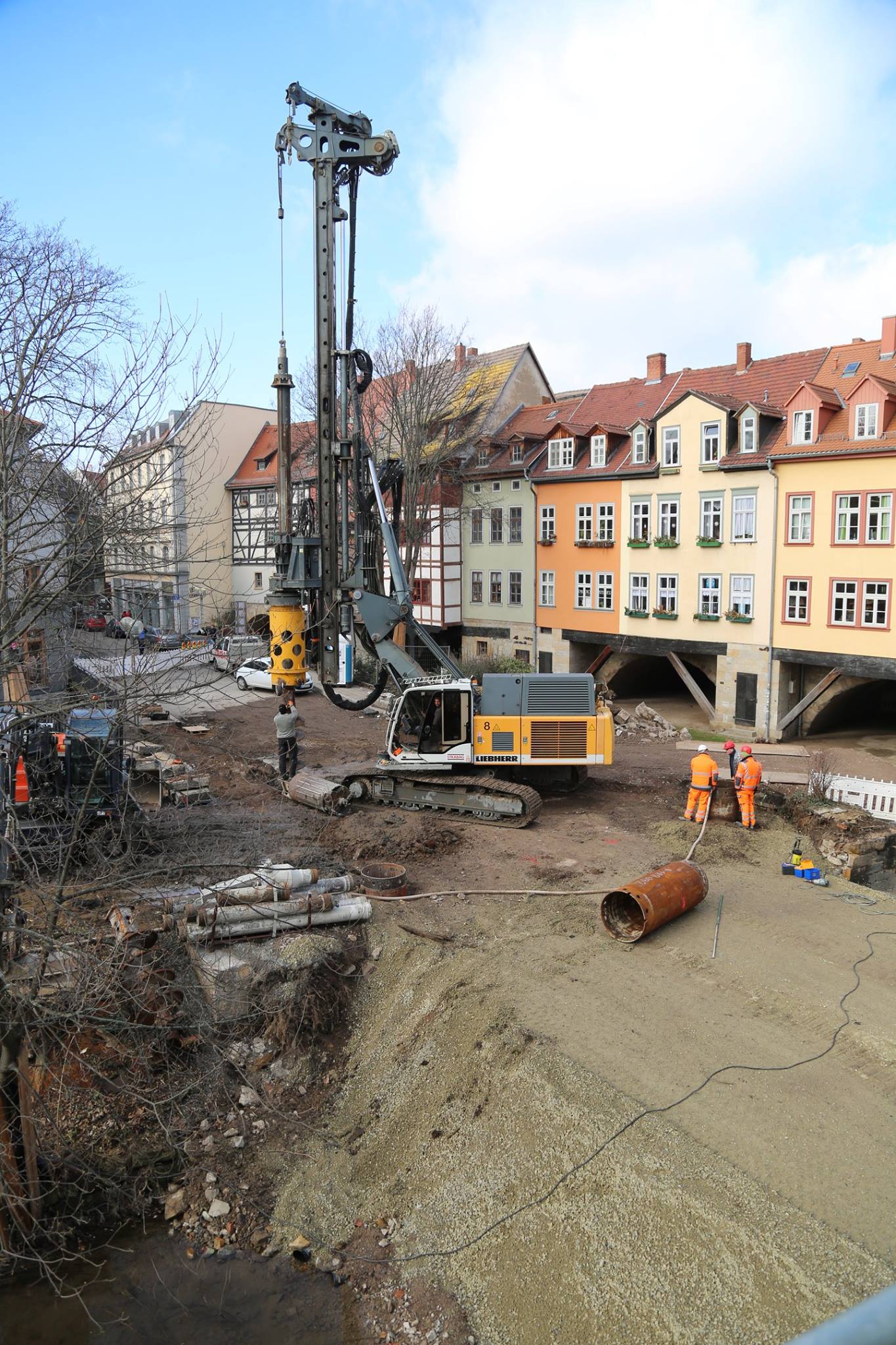 Neubau Rathausbrücke Erfurt