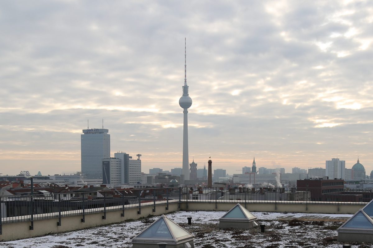 Über den Dächern von Berlin