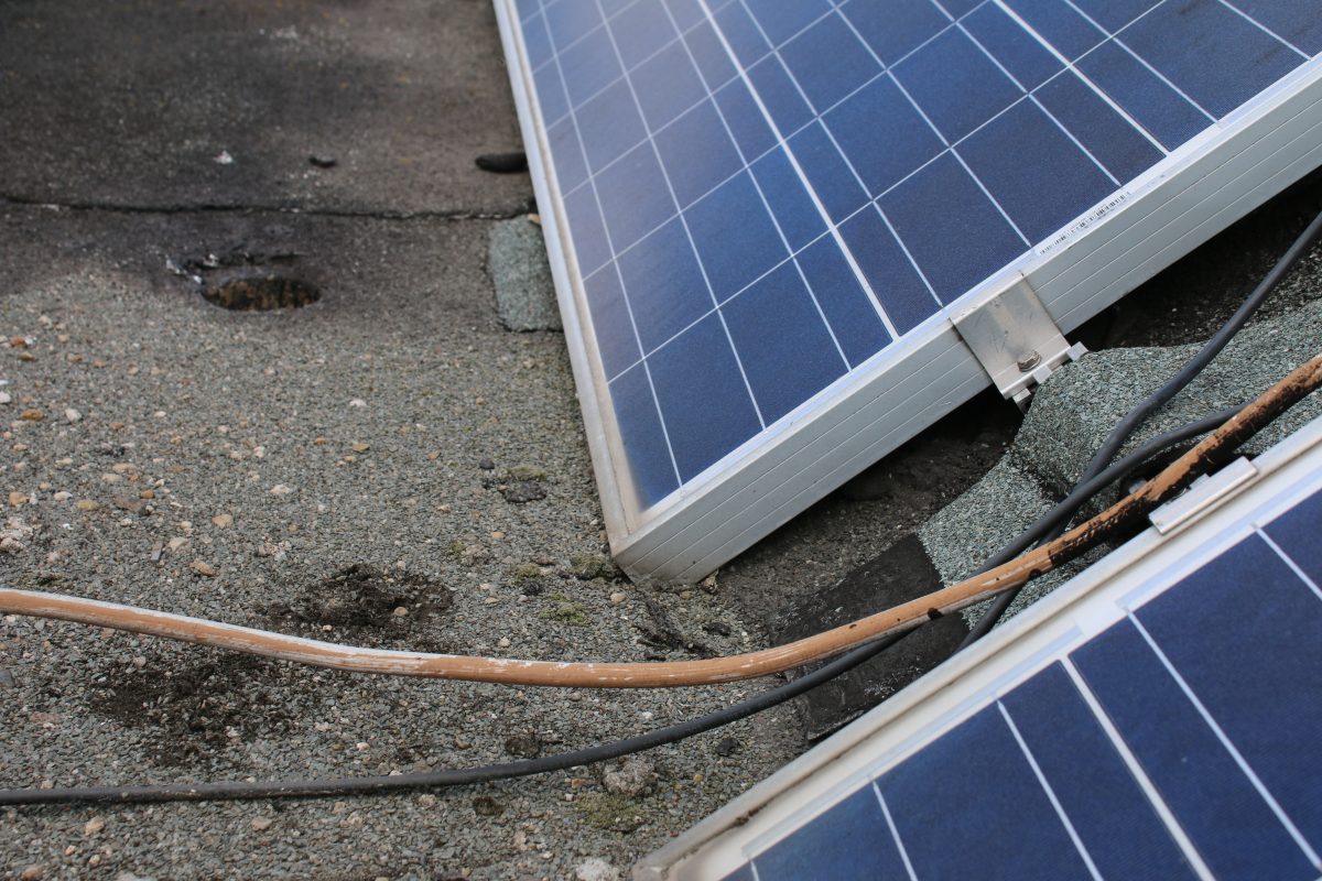 Dachschaden durch PV-Modul